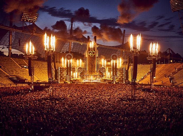 Rammstein's Stadium Tour takes Solotech and SSE Audio throughout Europe