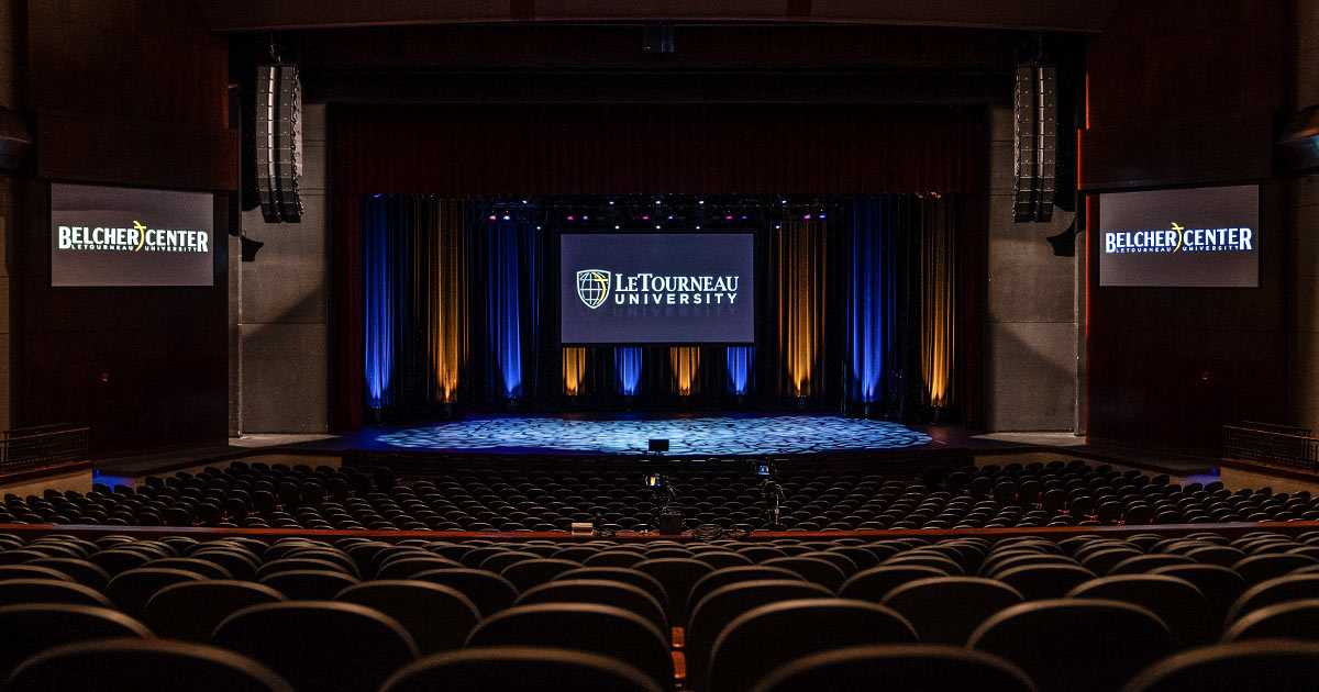 Major Audiovisual Upgrade at The LeTourneau University Belcher Center