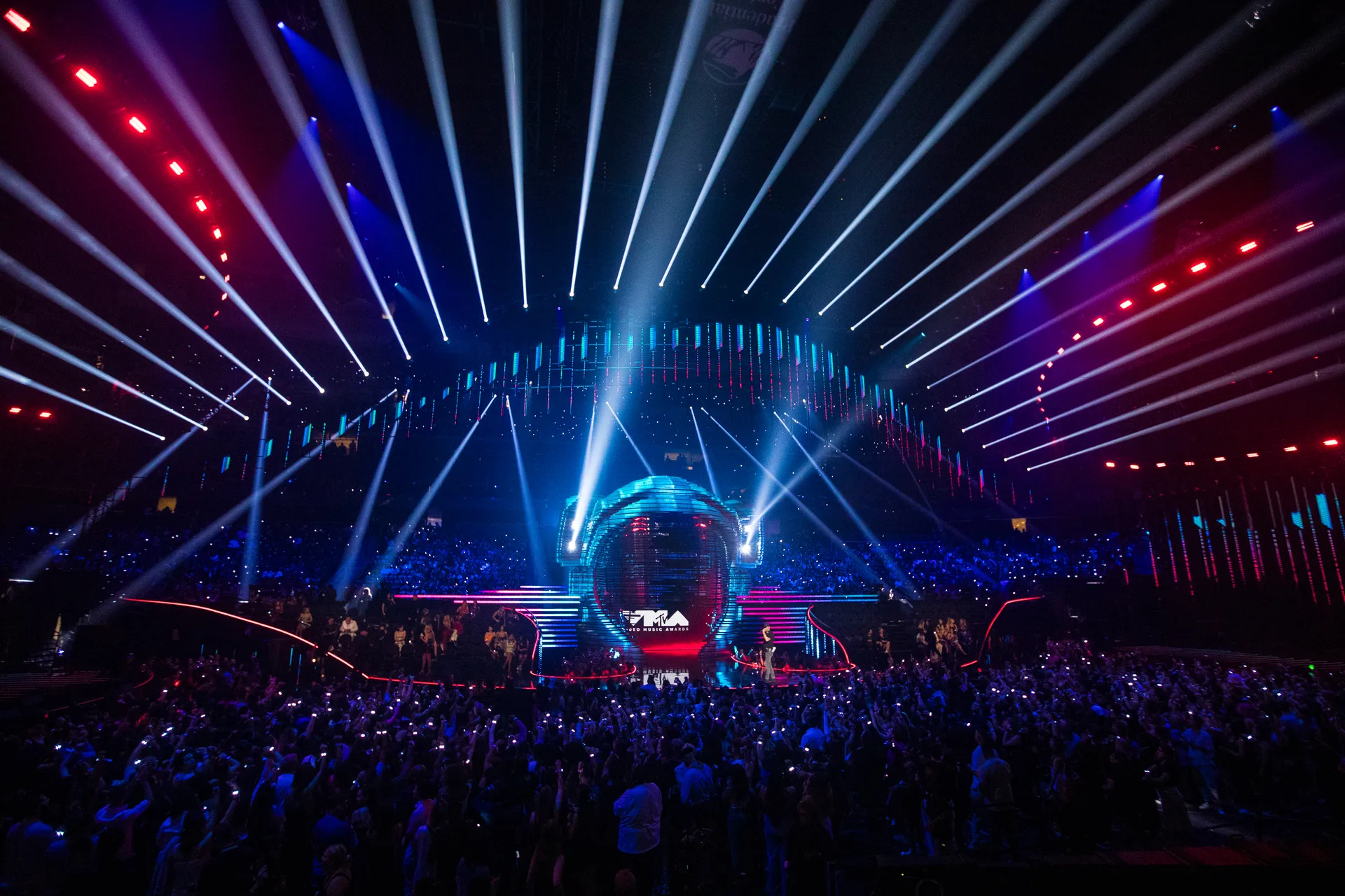 Lighting Up the Start at the 2023 MTV VIDEO MUSIC AWARDS