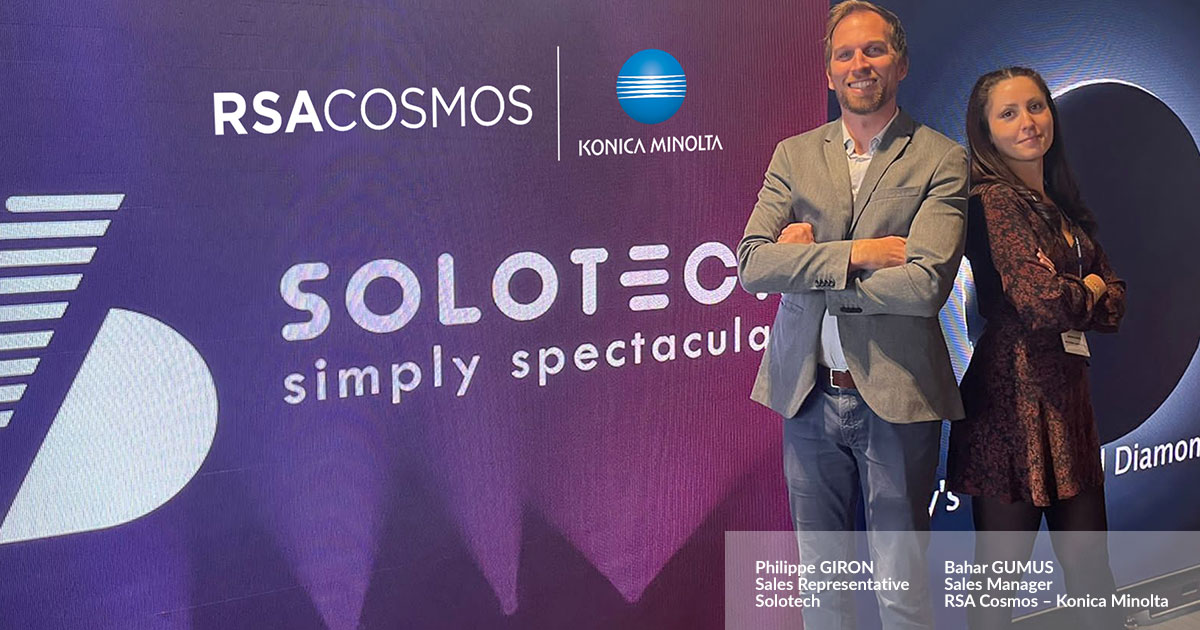 Solotech and RSA Cosmos – Konica Minolta: a strong partnership