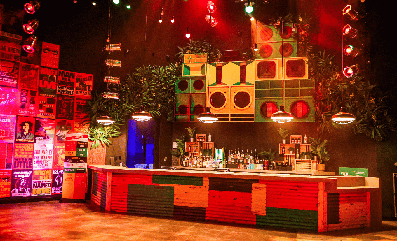 Bob Marley Hope Road Dance Hall Bar